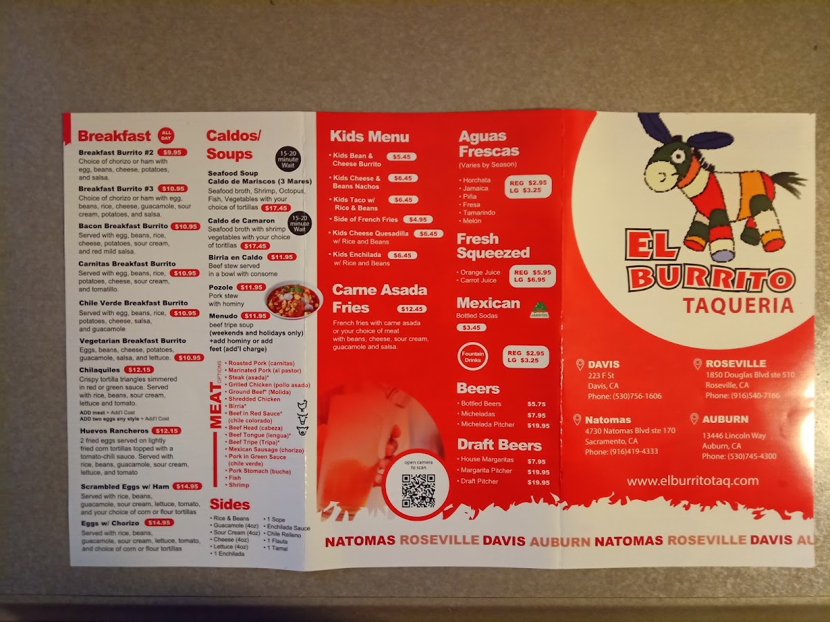 Taqueria El Burrito Menu - Image 3