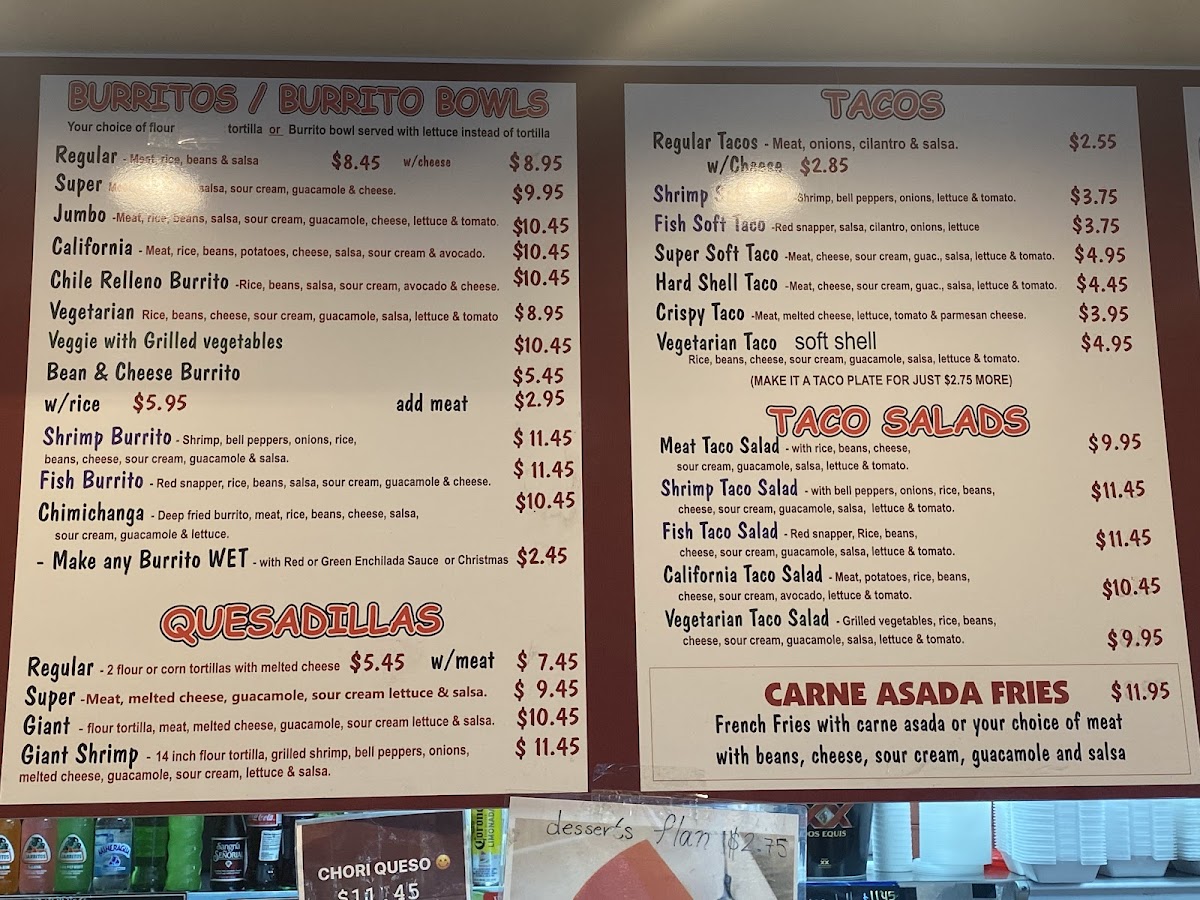 Taqueria El Burrito Menu - Image 4